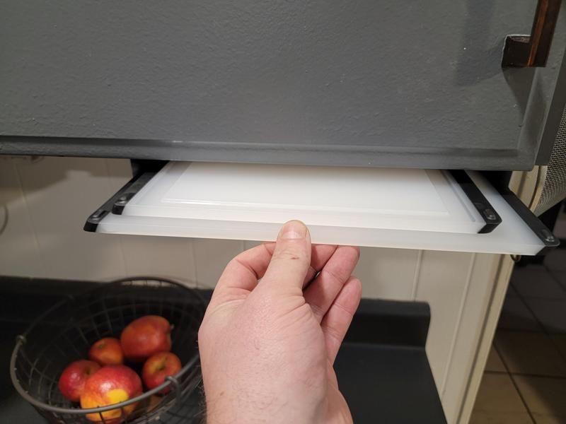 Cutting Board Under Cabinet Holder