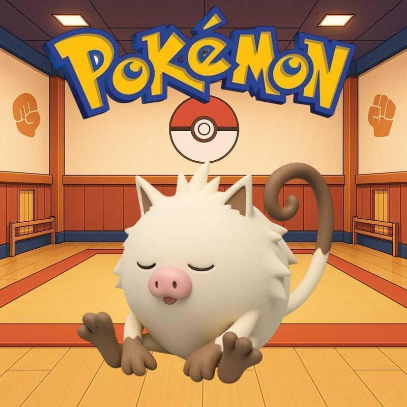 pokemon mankey sleep
