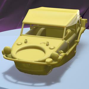 VOLKSWAGEN SCHWIMMWAGEN 1942 (1/24)  Printable Car Body