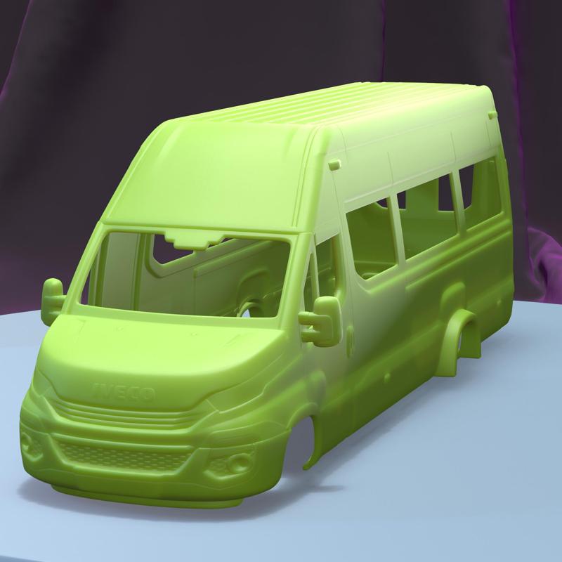 IVECO DAILY TOURUS 2017 (1/24) printable car body