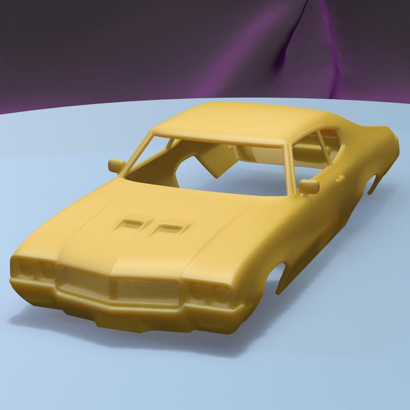 BUICK GS 455 COUPE 1970 (1/24) printable car body