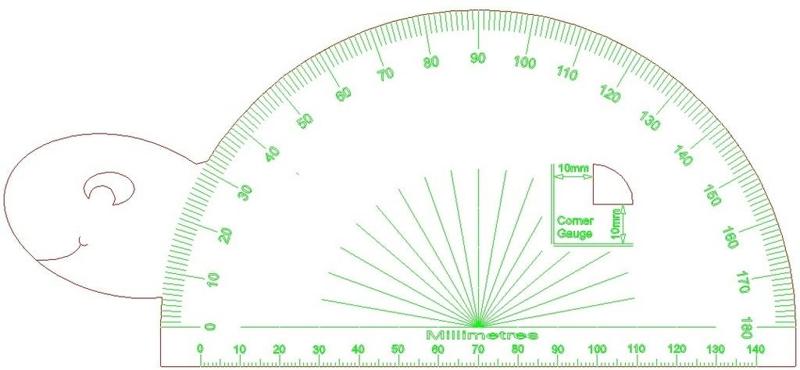 Tortoise protractor