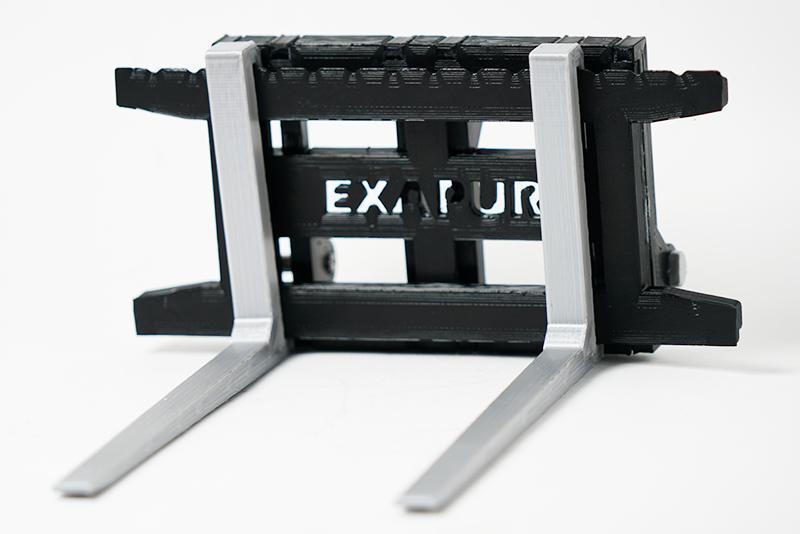 Pallet fork Huina Kabolite K966 (scale 1:16)