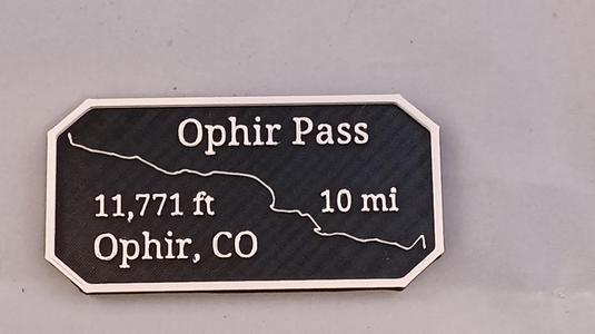 Maverick's Trail Badge Ophir Pass Ophir Colorado