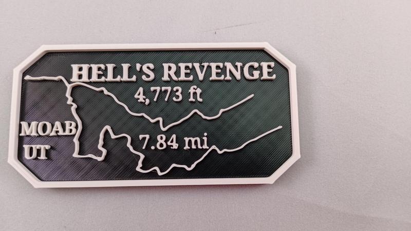 Maverick's Trail Badge Hells Revenge offroad Moab Utah