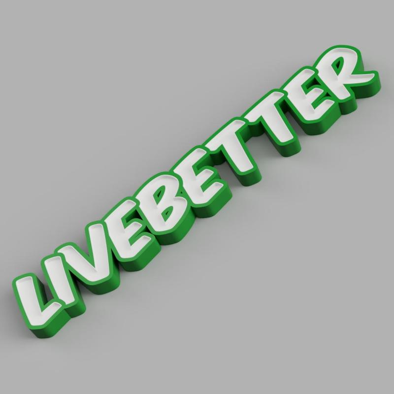 NAMELED LIVEBETTER - LED LAMP WITH NAME