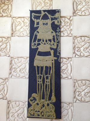 Knight for Brass Rubbing 