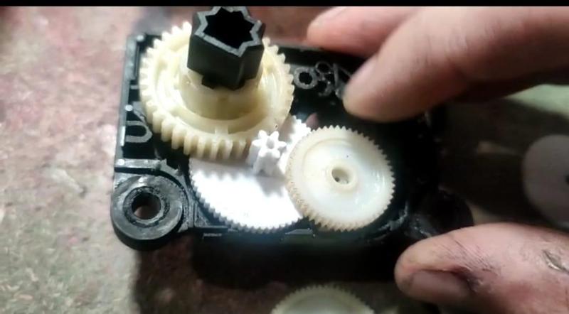 Ford Fiesta Valeo 715288 A/c climate control actuator gear