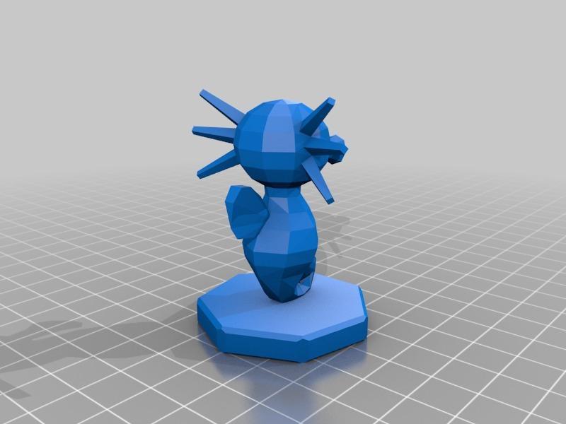 Repaired Pokemon Chess Pieces