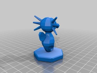 Repaired Pokemon Chess Pieces