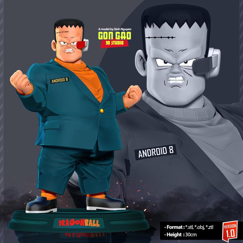 Android 8 - Dragon Ball Fanart