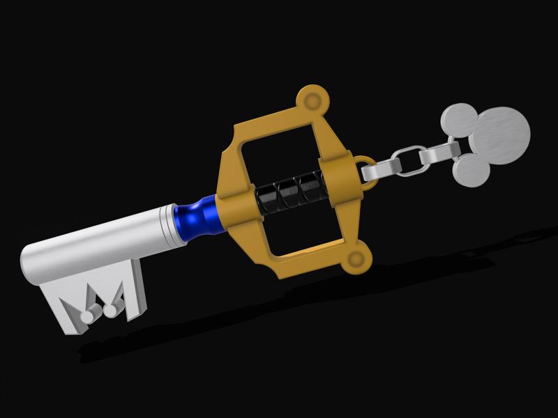 KingdomHearts Keyblade Baby Rattle