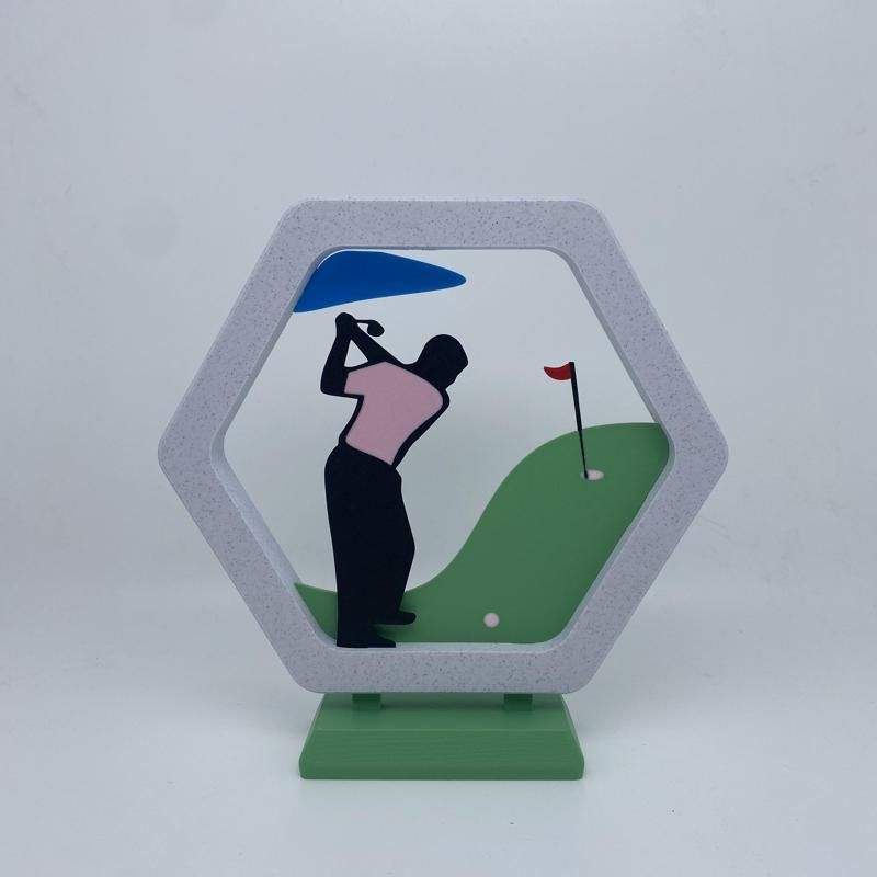 Golf frame