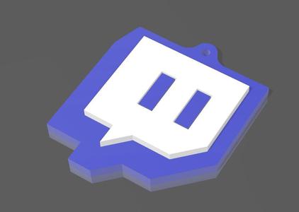 Twitch llavero , pendant
