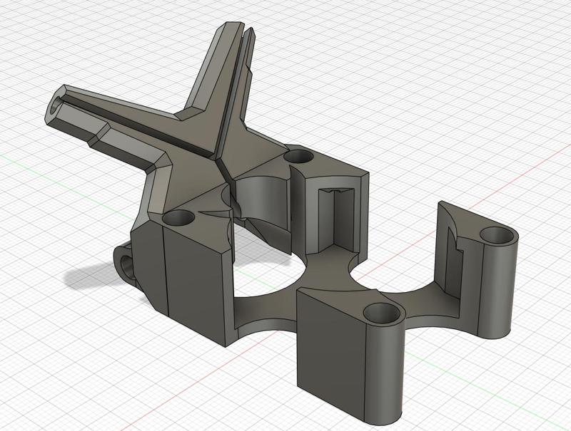 DJI O4 Air Unit Pro VTX and Antenna Mount for Apex HD and Evo Frame