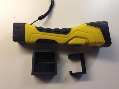Dorcy square LED Flashlight Wall Mount