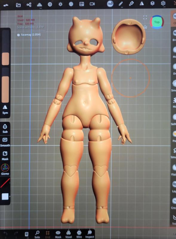 Puck, the Little Oni