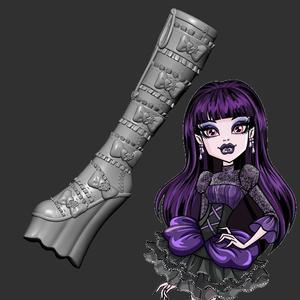 Monster High Elissabat replacement boots