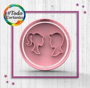 Ken and Barbie cutter