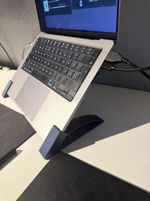 Sleek and Compact MacBook Stand for M1 13-Inch