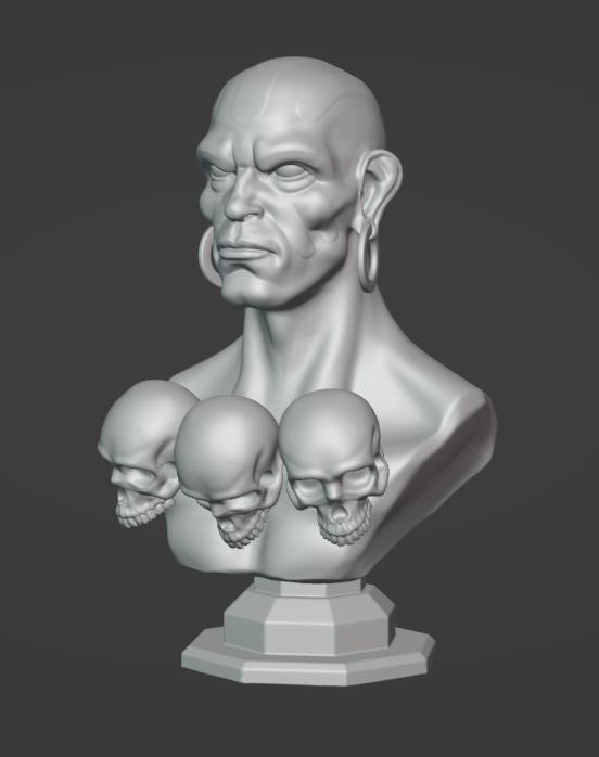 Dhalsim Street Fighter Bust