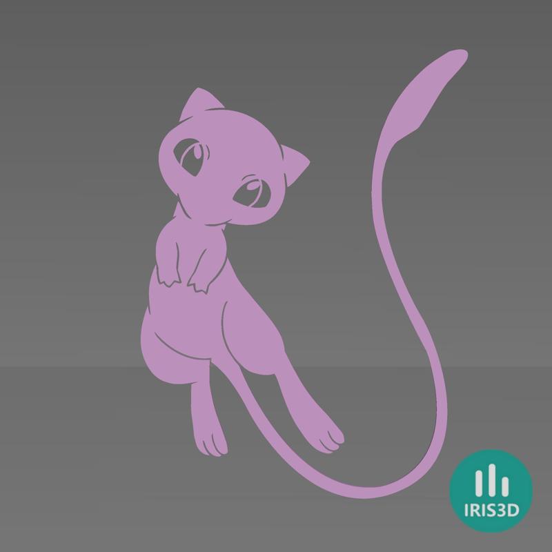 Mew (Pokemon) Art Wall