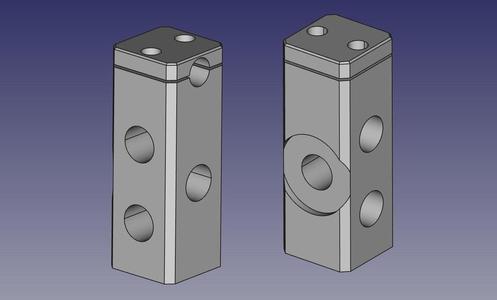 prusa i3 rework 1.5 y corner no zip tie