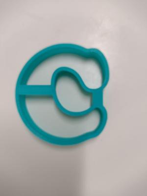 cutting letter "C