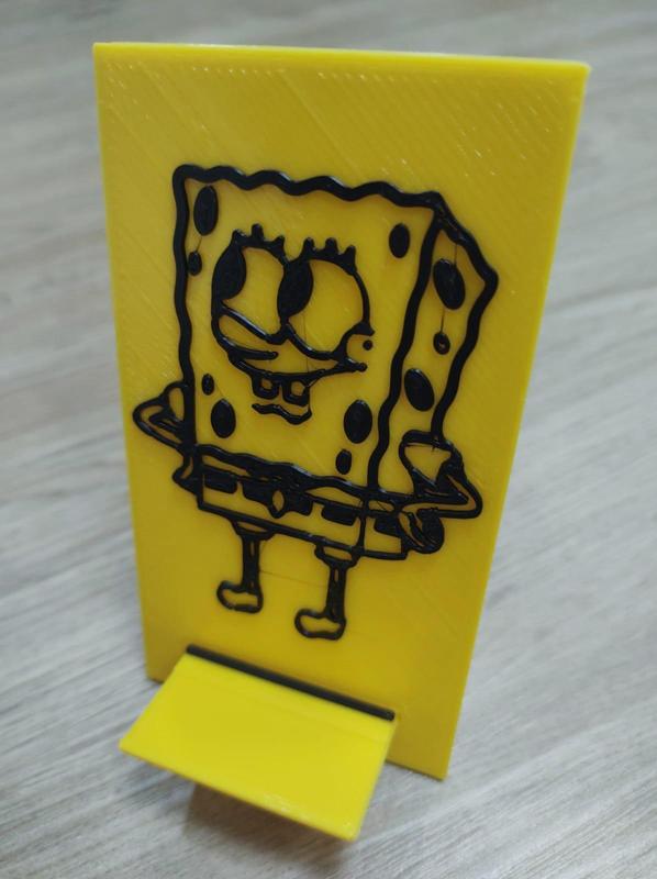 SOPORTE CELULAR BOB ESPONJA