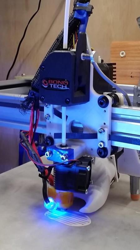 Bondtech BMG extruder mount for C-Bot