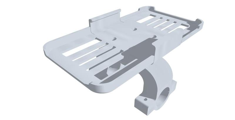 iPhone 5s Bicycle Mount Rework for iPhone 6 or 7 With Cover