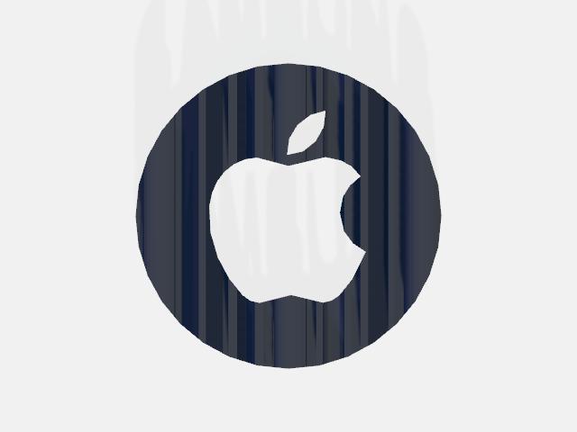 3D Word Shape of Apple (Samsung)