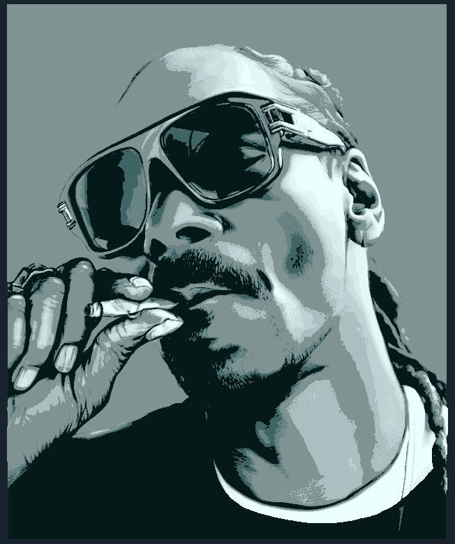 Snoop Dogg Hueforge