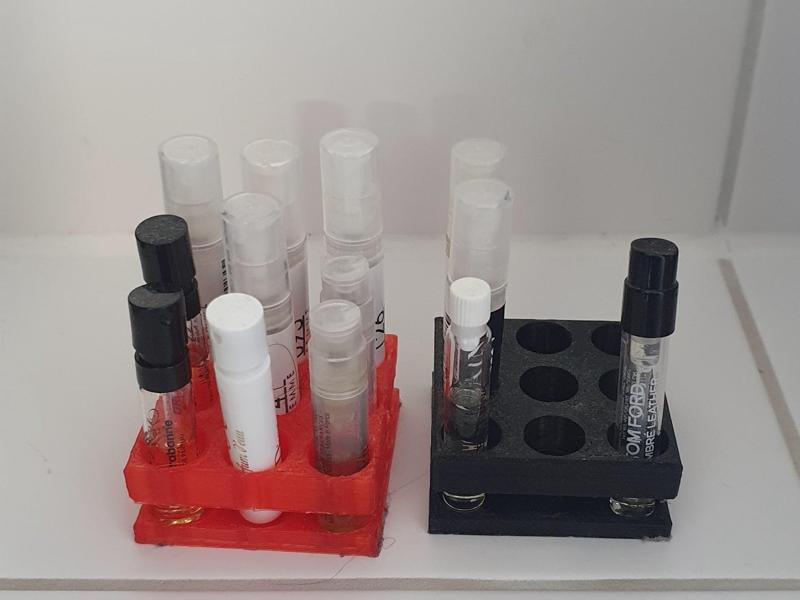 Mini tester parfum holder