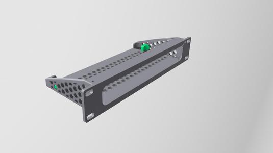 10 inch rack Unifi USW Flex 2.5G-8-POE and 2.5G-8