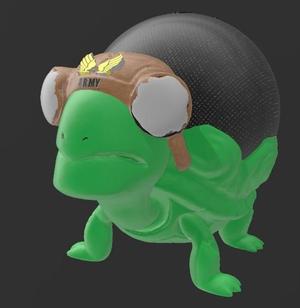 Suporte Alexa Echo Dot 4a e 5a Geração Tartaruga Aviadora Army