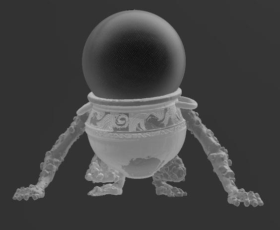 Suporte Alexa Echo Dot 4a e 5a Geração Pot Boy Elden Ring