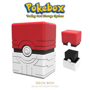 DPMN01 Basic Deck Box :: PokeBox :: Black Blossom Games