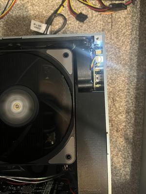 LLW V40 LOP-300 Case & 5015 Fan Mount