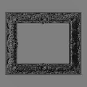 frame stl cnc design