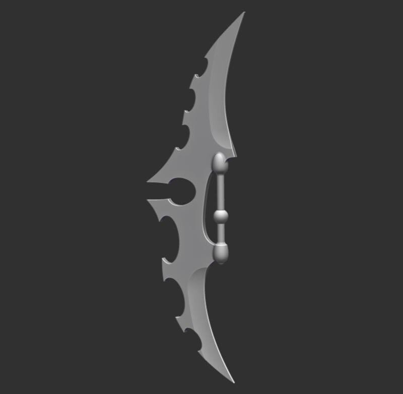 Rudder for Dark Space Elf Transport Space Ship