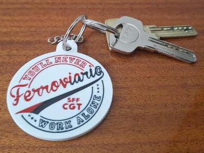 Ferrovial CGT Keychain 