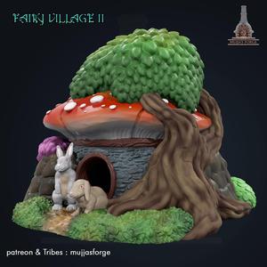 Fairy Village II - Burrow set