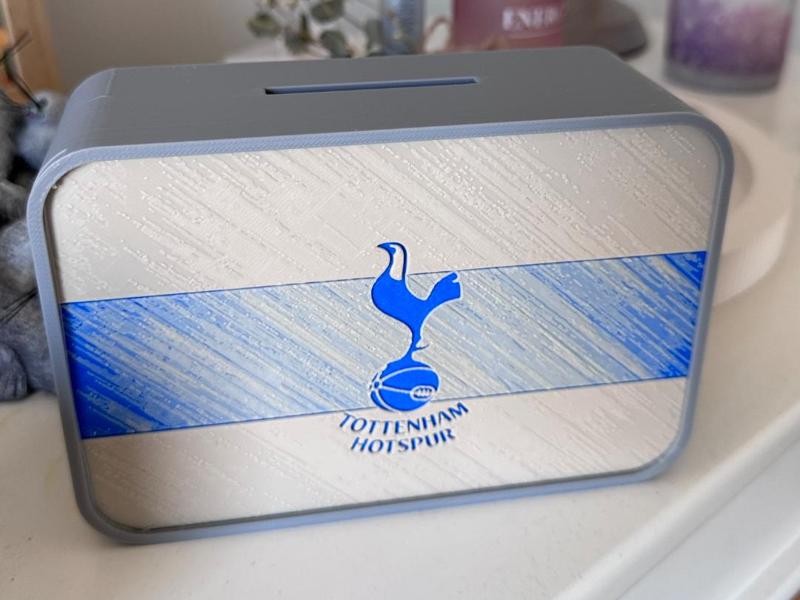 Spardose Tottenham Hotspur im Hueforge Piggybank