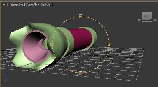 full printed flashlight for 18650 battery