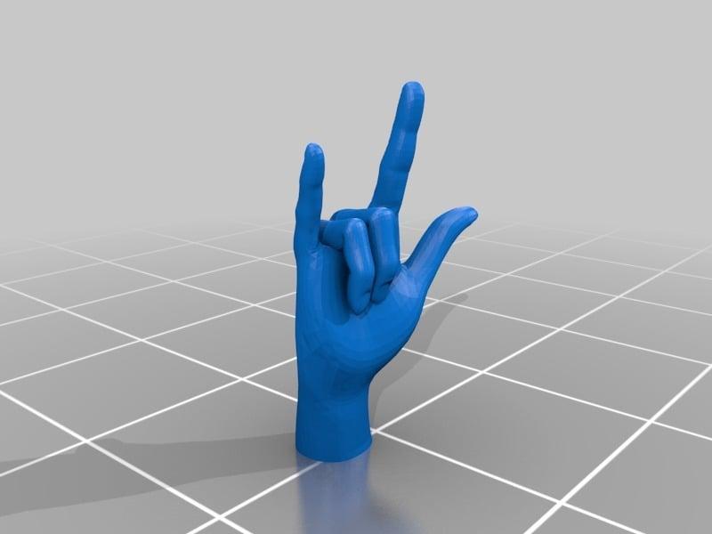 I love you (ILY) -- ASL