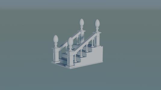3D staircase