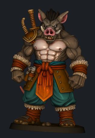 Boar-Headed Berserker
