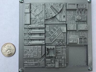 Star Wars Death Star Tile Sliding Puzzle Game