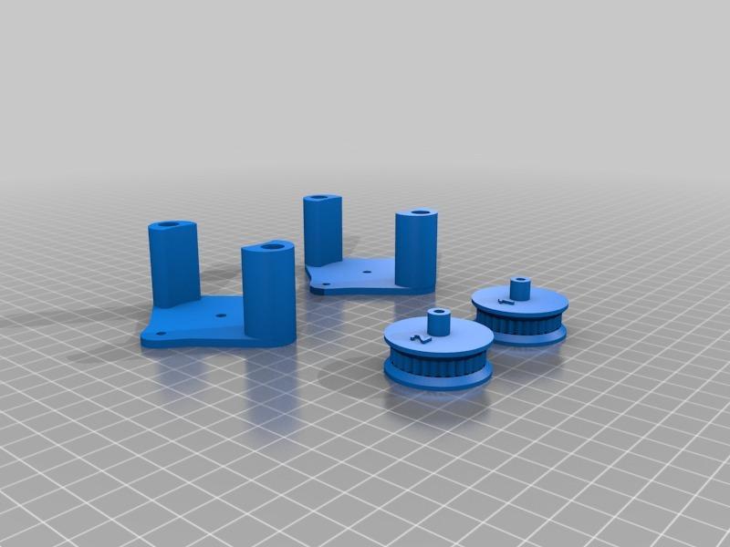 Top Pieces - Local Farm Mechanism / Fab Academy 2014